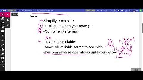 1.2 Day 1 Multi-Step Equations