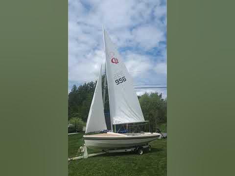 Cl 16 sailboat for sale . $1200 - YouTube