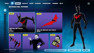 Nuevas Skins Batman Beyond Y Joker Nuevo Baile Nueva Tienda Fortnite Hoy 2122 Diciembre 2025