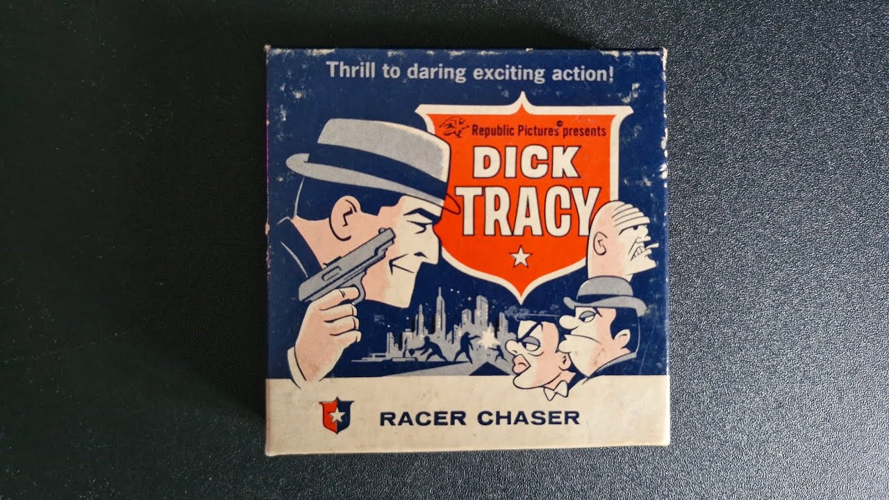 Dick Tracy "Racer Chaser", 1961-62 (Standard 8 / 50ft / Silent / B&W)