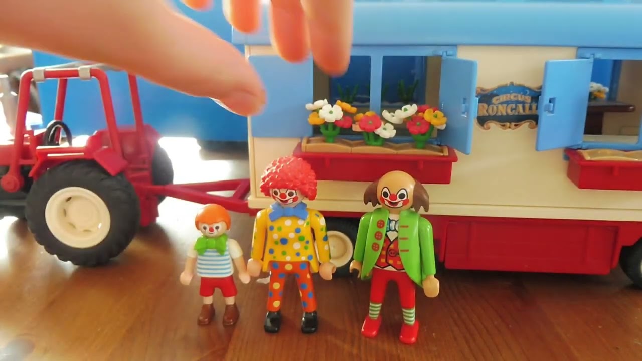 Unboxing roulotte Roncalli playmobil