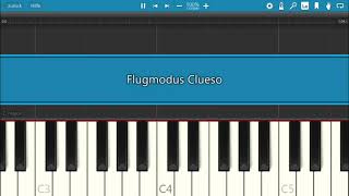 Flugmodus Clueso Piano