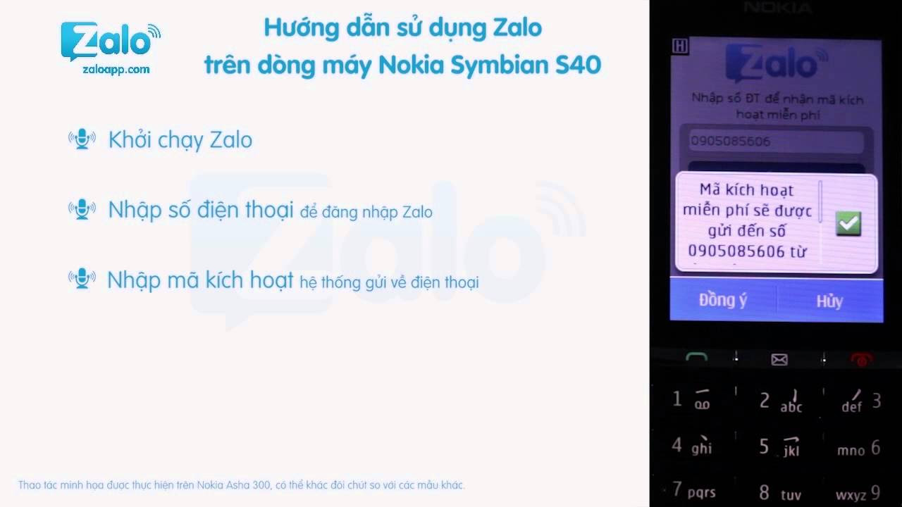 [HD] Hướng dẫn cài Zalo trên Nokia (hệ điều hành S40) - youtube