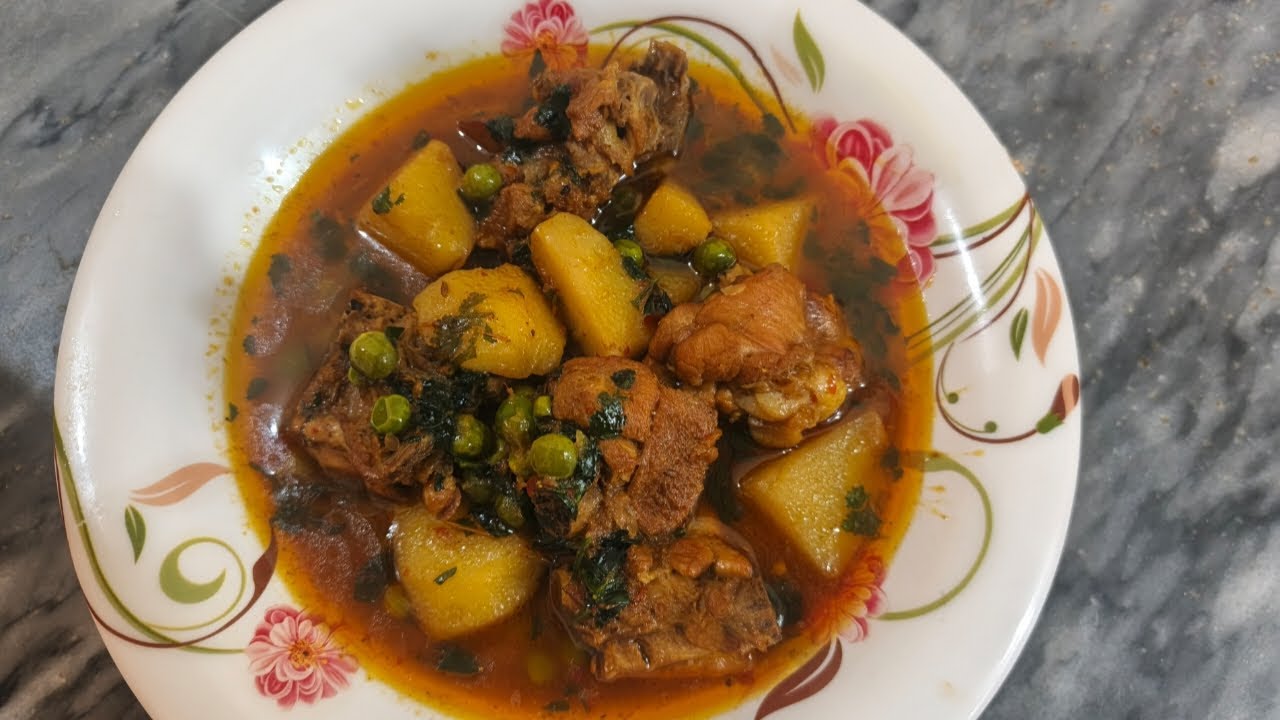 Punjabi chicken matar Aloo | Easy recipe | Aunty di handi | Aun Saeed family vlogs | 2026