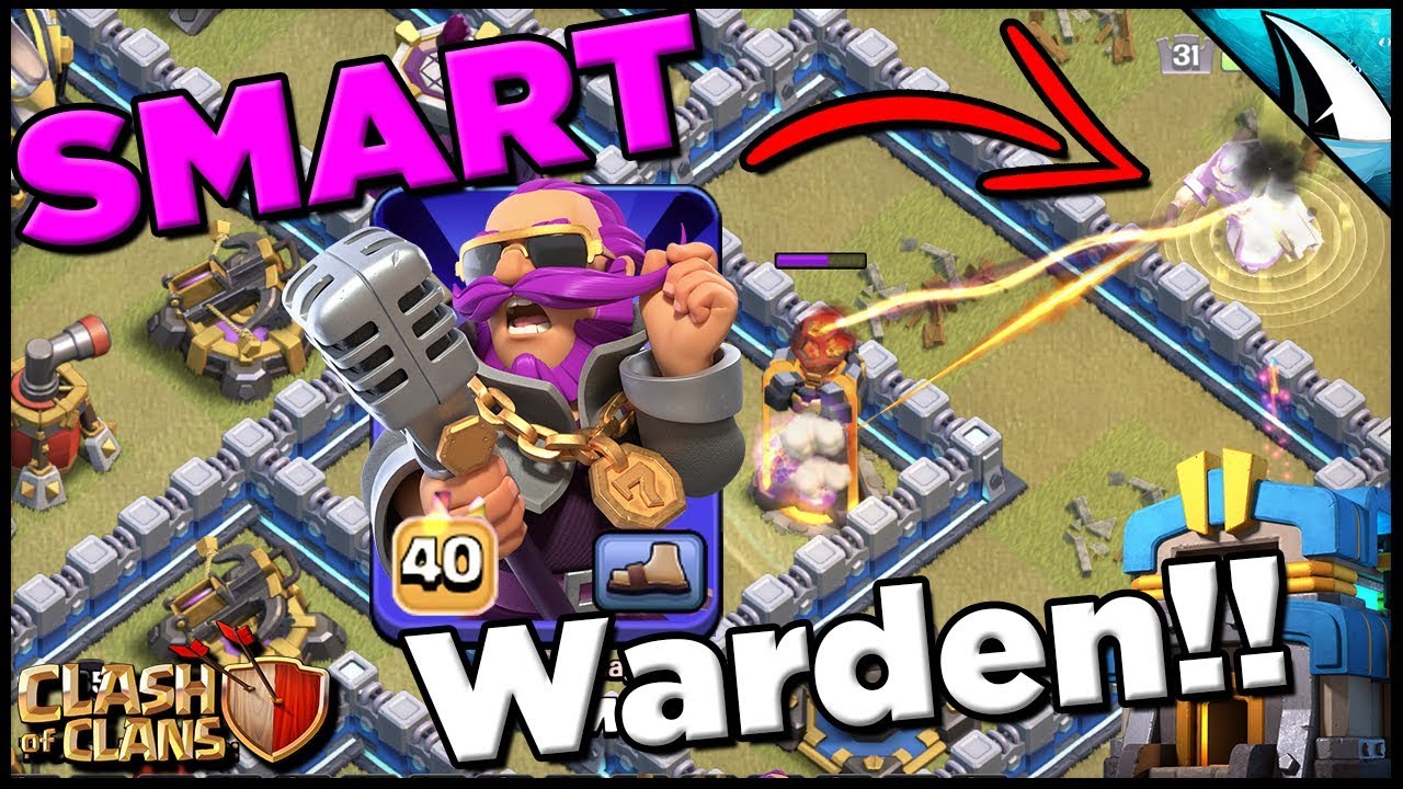 *SMART WARDEN* Warden Charge Pekka Smash + Legendary Hogs Clash of