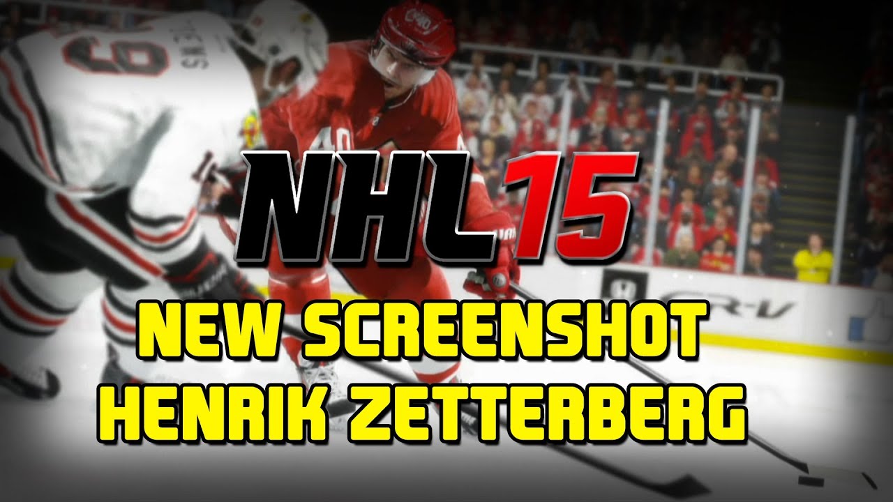 NHL 15 - E3 EXCLUSIVE NEW SCREENSHOT | Henrik Zetterberg