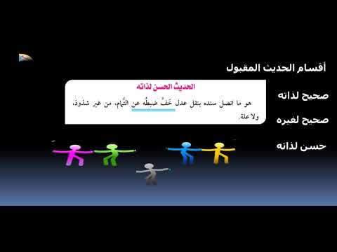 الحديث الحسن لذاته مثال الحديث الحسن لذاته حكم الحديث الحسن لذاته درجة الحديث الحسن لذاته ترجي