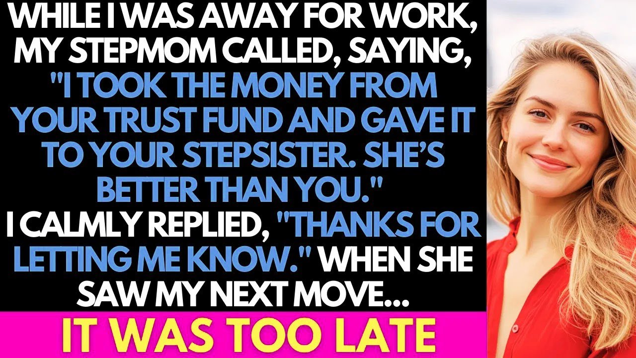 My Stepmother Called Me, 'I Gave Your Trust Fund Money To Your Stepsister. She's Better Than You!'