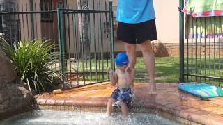 Swim cap trick