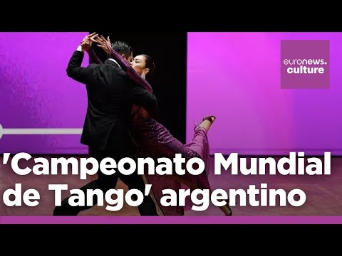 Argentina gana el primer premio en el campeonato mundial de tango