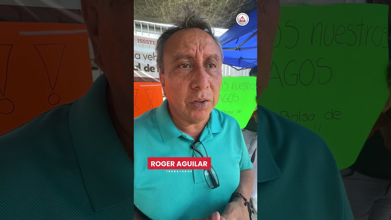 Trabajadores exigen pago de adeudos en el ISSSTE