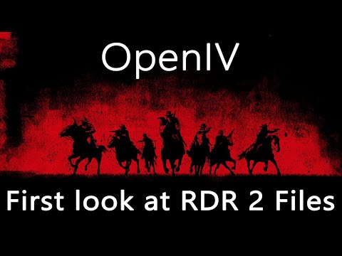 OpenIV: First look at Red Dead Redemption 2 Files