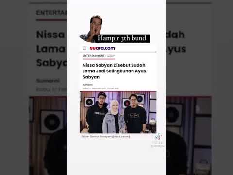 nisa sabyan dan ayus yang lagi viral