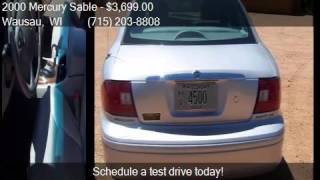 2000 Mercury Sable LS Premium 4dr Sedan for sale in Wausau,