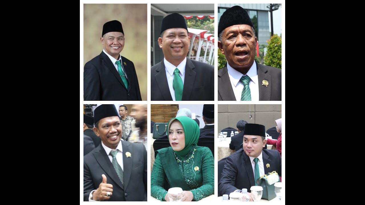 MOMENT KEBAHAGIAN PELANTIKAN ANGGOTA DPRD KABUAPTEN BOGOR DARI PARTAI PERSATUAN PEMBANGUNAN