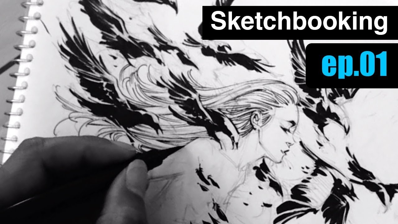 Sketching a Girl - My Sketchbook - Episode 1 