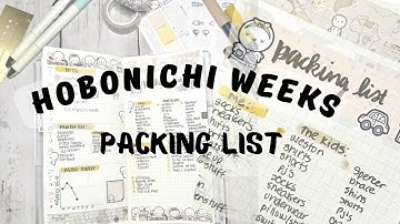 Hobonichi Weeks | Plan With Me | TheCoffeeMonsterzCo Stickers