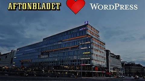 WordPress Stockholm Meetup 2015