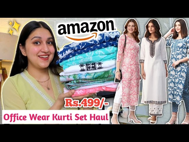 Amazon Modest Tops and Kurtas Under Rs. 500 | Ria Rajendran - YouTube