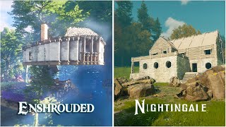 Building in Nightingale vs Enshrouded: How Do They Compare?