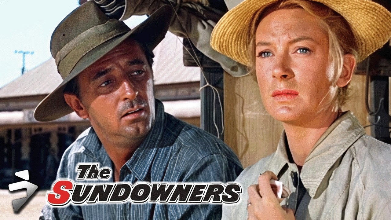 Robert Mitchum & Deborah Kerr Shine! | THE SUNDOWNERS (1960) | Full Classic Western Movie
