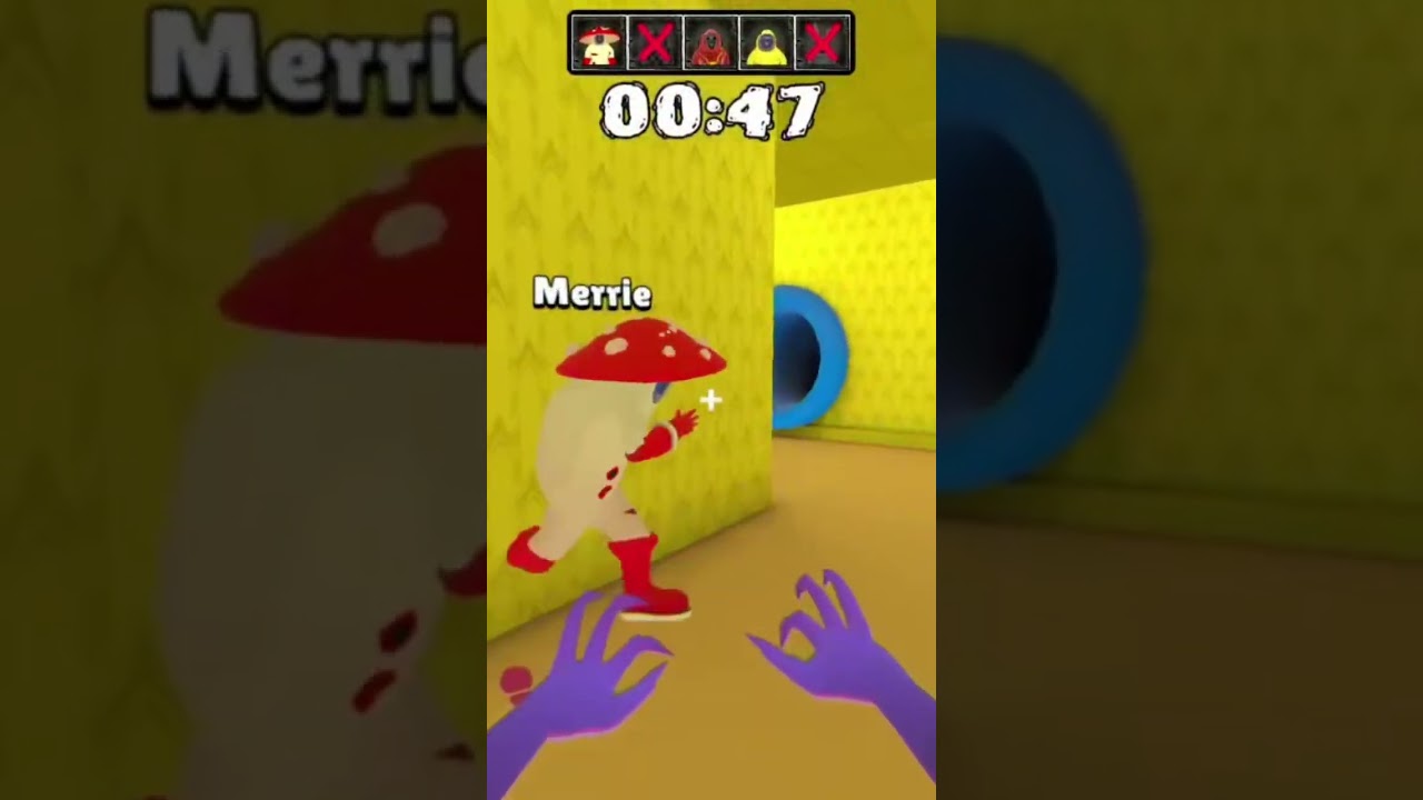 Hide in the backrooms game video 