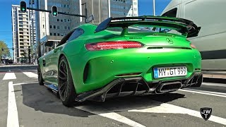 Insane Renntech Mercedes-Amg Gtr In Rotterdam Revs, Accelerations & More Exhaust Sounds