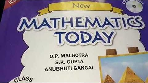 Class 6 Mathematics chapter 6E part-1 ICSE Board