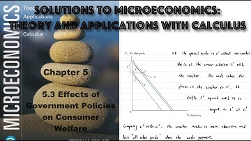 Solutions to 5.3 Effects of Government Policies on Consumer Welfare | Microeconomics