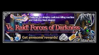 Ffbe Vs. Raid Forces Of Darkness - Dq Xi S - Challenge Event