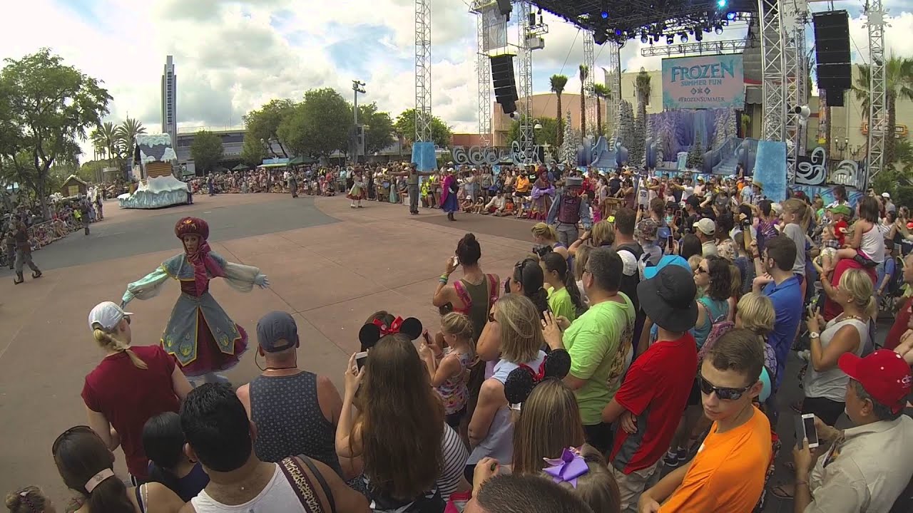 video phone beyonce mp3 Frozen Royal Welcome parade - June 2015 - Hollywood Studios