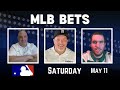 Rapid Fire MLB Bets with Picks And Parlays Saturday 5/11