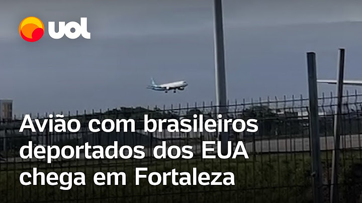 Brasileiros deportados dos EUA: Segundo voo com extraditados chega em Fortaleza; veja vídeo
