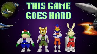 I played Star Fox 64 for the first time and it was GLORIOUS