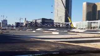 [time lapse] Travaux de couverture des voies d'Austerlitz, près de la BNF