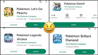 Is It On Play Store! Original Pokemon Games On Mobile 😍 screenshot 3