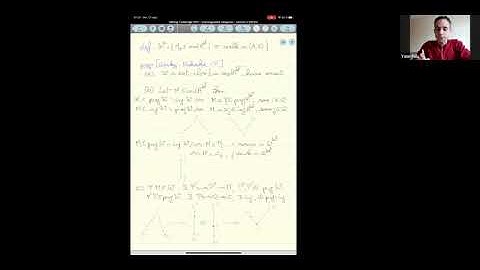 CARW01 | Dr. Yann Palu | An Introduction to Extriangulated Categories