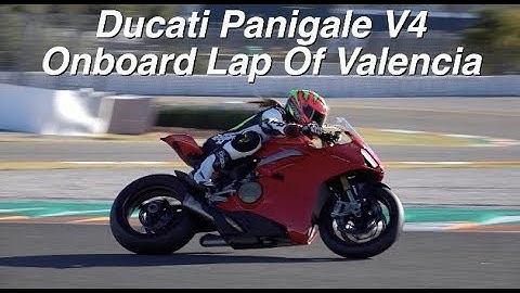 Ducati Panigale V4 Onboard Lap Of Valencia