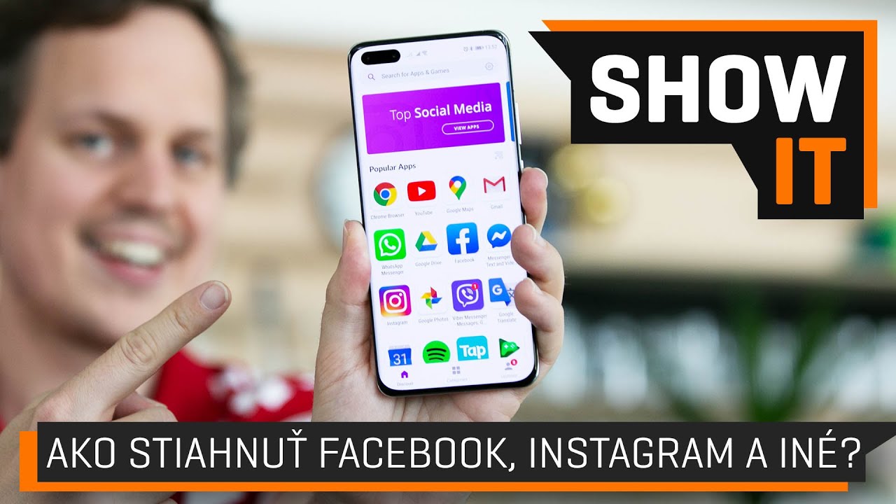 Ako si stiahnuť appky do Huawei telefónu bez Google služieb? - YouTube