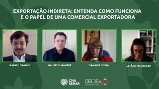 Live - Exportação Indireta: entenda como funciona e o papel de uma comercial exportadora