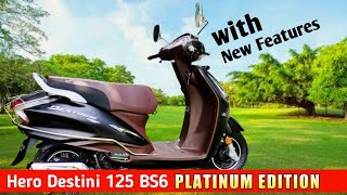 Hero Destini 125 PLATINUM EDITION | Detailed Review | Mileage | Ride Review | Color | Price