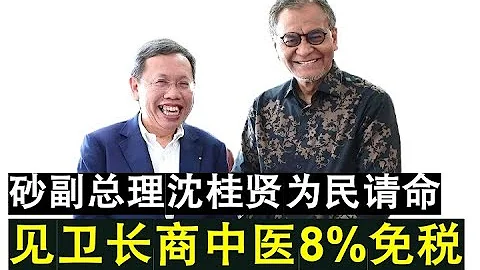 【现实人生】第415期 功德无量！砂副总理沈桂贤亲赴布城会见卫长商讨豁免中医8%服务税 - 天天要闻