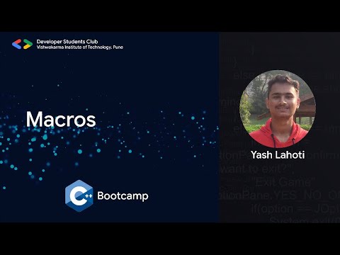 5.2. Macros | C++ Bootcamp | Day 5