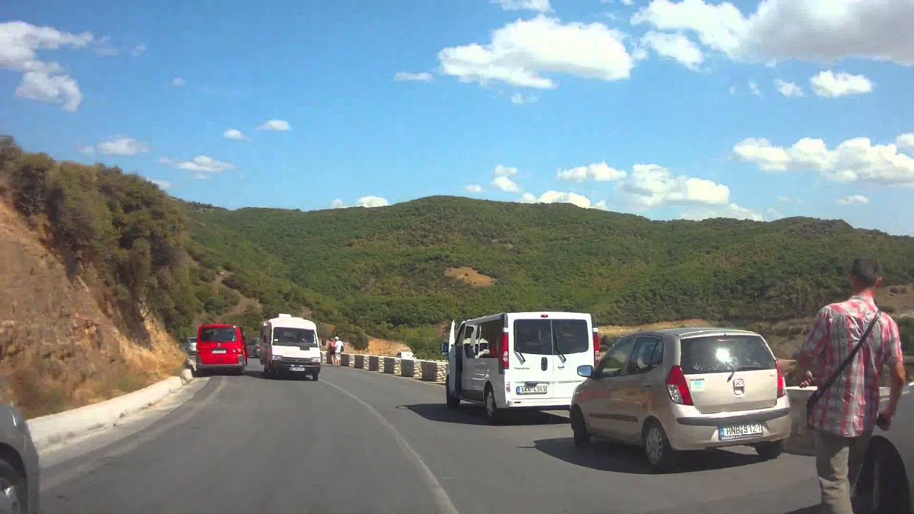 Greece: Driving in Meteora (2013)