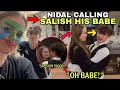 Nidal Wonder CAUGHT CALLING Salish Matter His Baby On CAMERA?! 😱😳 **Video Proof**