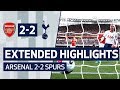 EXTENDED HIGHLIGHTS | ERIKSEN SCORES 50TH PL GOAL | ARSENAL 2-2 SPURS