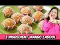 3 ingredient mango laddu recipe in urdu hindi  rkk