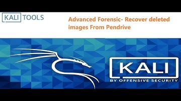 Kali Linux Advanced Forensic -  recoverjpeg