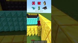 Can Brainrots Beat the Minecraft Wall Jump? #minecraft #usa #shorts