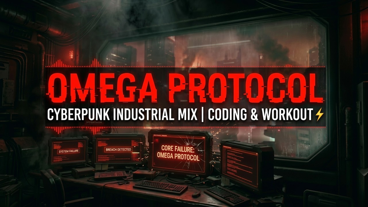 Watch PROTOCOL OMEGA ⚡ Cyberpunk Industrial Mix | Coding & Workout on YouTube Watch PROTOCOL OMEGA ⚡ Cyberpunk Industrial Mix | Coding & Workout on YouTube